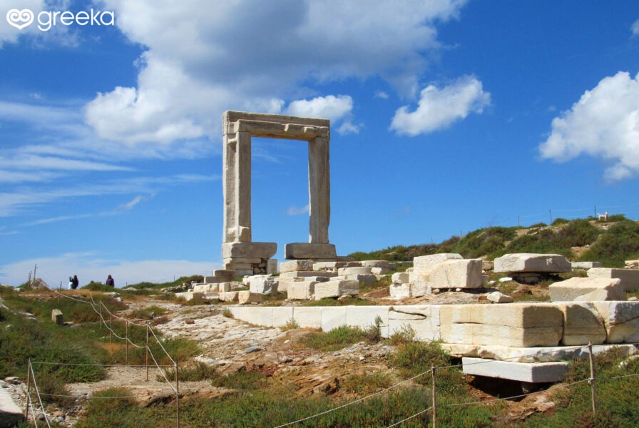 Portara, thee landmark of Naxos
