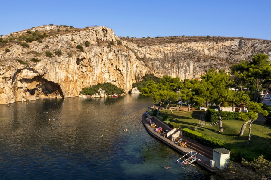 vouliagmeni lake athens